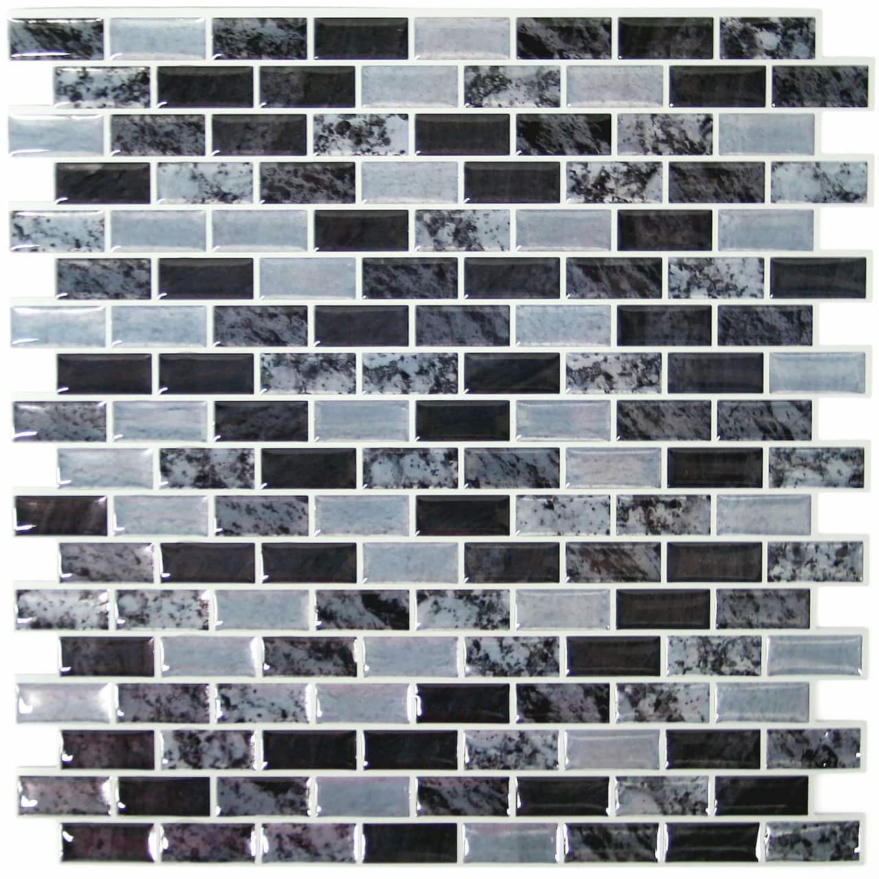 RoomMates Traditional Marble Backsplash StickTiles